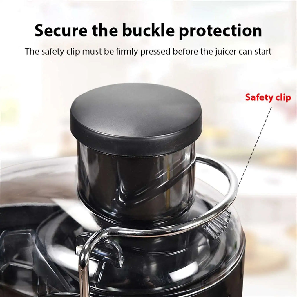 Máquina exprimidora de 400W, exprimidor de 22000RPM con boca grande de 3 pulgadas para frutas y verduras enteras, Extractor de jugo con 2 velocidades, fácil de limpiar