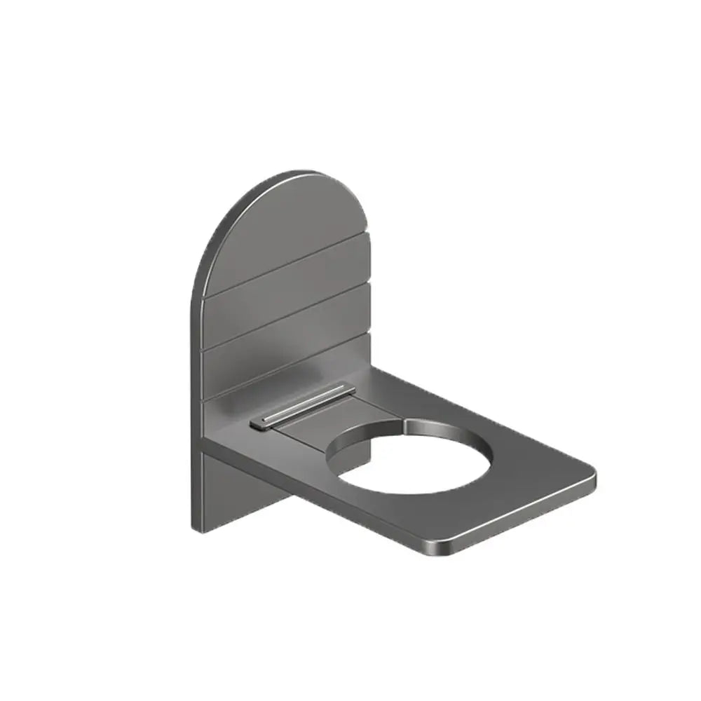 Soporte de botella de jabón de Metal autoadhesivo, colgador de Gel de ducha, estante de botella de detergente de champú portátil, Clip de suspensión de pared de jabón líquido