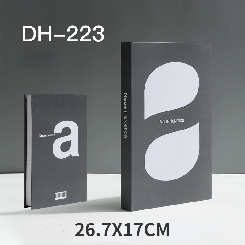 Libros falsos de moda, decoración de libros decorativos de lujo, decoración para sala de estar, libros de simulación, regalos de decoración del hogar