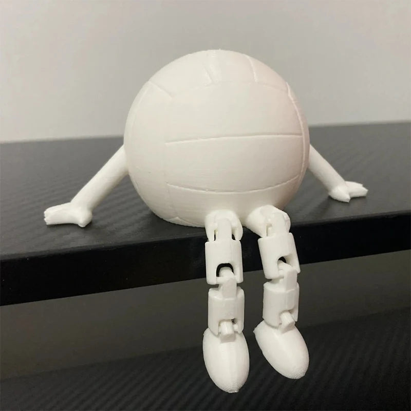 Accesorios divertidos de decoración del hogar de baloncesto, regalos creativos, atmósfera de escritorio, adornos de decoración para sala de estar de resina