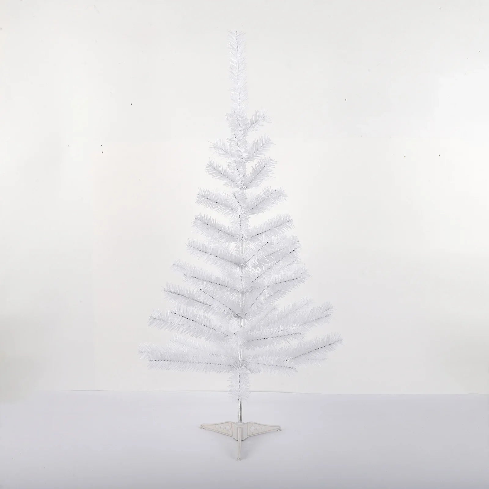 Mini adorno de árbol de Navidad de escritorio blanco, arbol de navidad, suministros de decoración navideña para el hogar, árbol pequeño simulado de 60cm