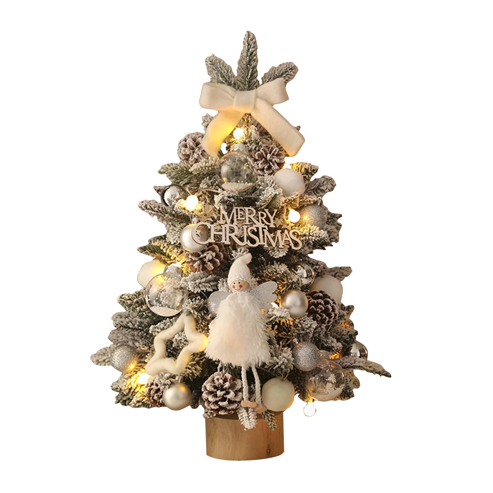 Mini árbol de Navidad, árbol de Navidad de escritorio, regalos de Navidad, Adornos de árbol de Navidad, decoración de fiesta de año nuevo, Navidad